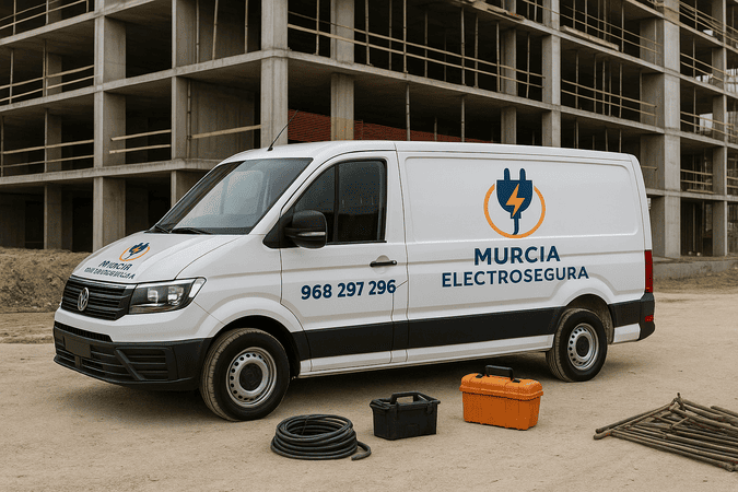 Electricistas Murcia ElectroSegura realza todo tipo de trabajos en obra nueva