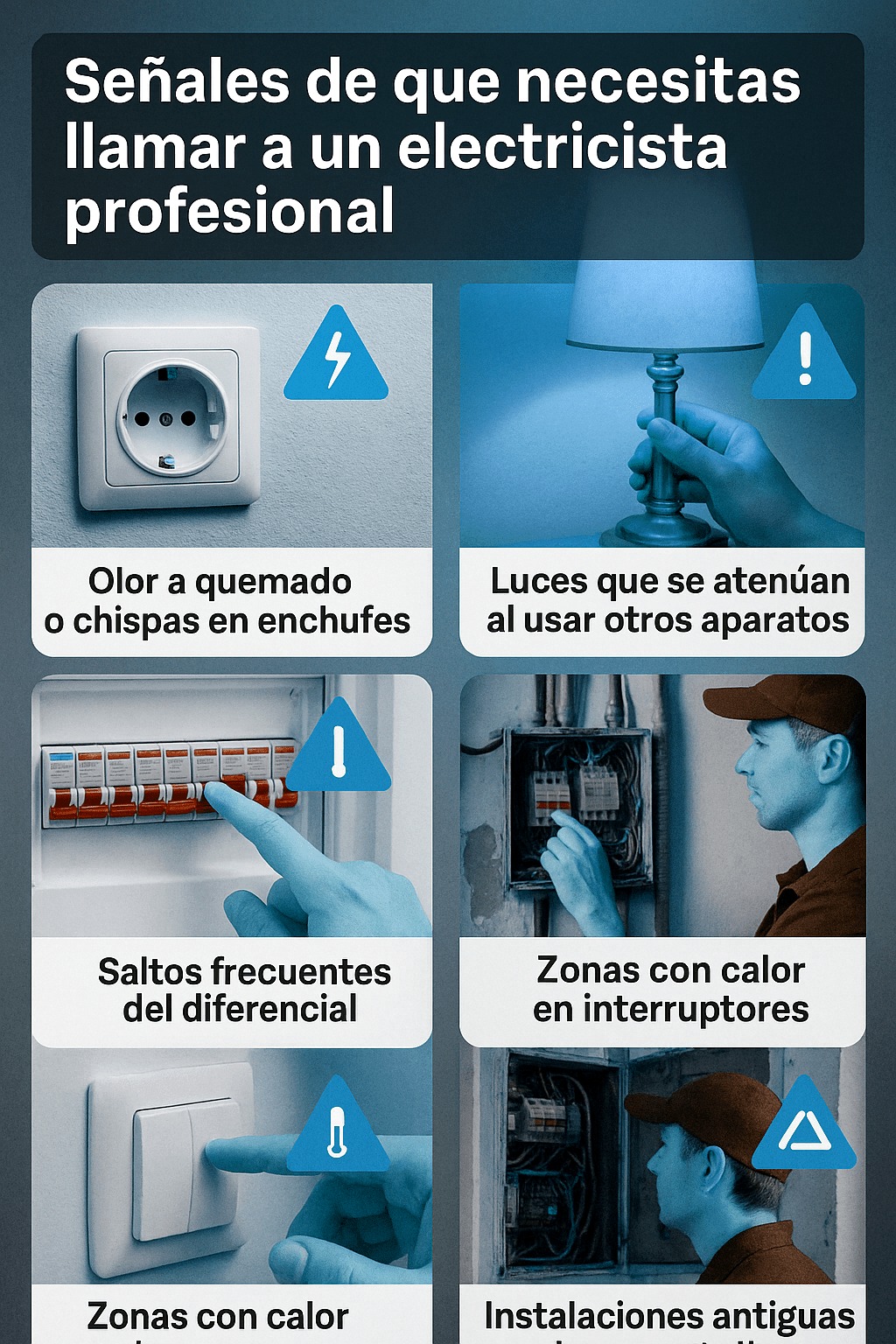 Reparaciones eléctricas en el mismo día en Molina de Segura